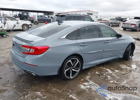 2021 Honda Accord Sport Special Edition из США, поврежденный, VIN 1HGCV1F41MA024369